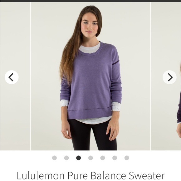 Lululemon Pure Balance Sweater Reversible - Picture 9 of 11